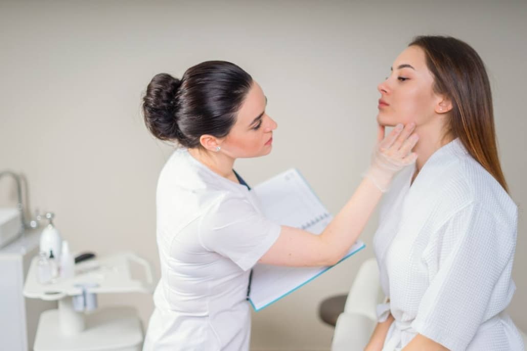 Detailed skin consultation