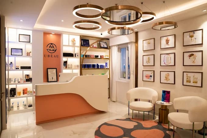 Skincare consultation at UBÊAU clinic